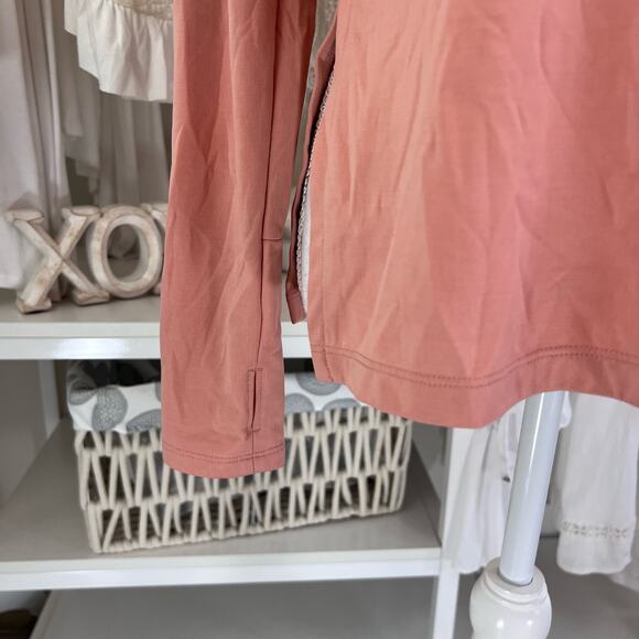 Nike Dri Fit blush pink women's size medium athletic jacket, athleisure #1381 - Picture 6 of 11